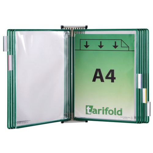 Porta documentos de parede Tarifold – 10 bolsas para formato A3