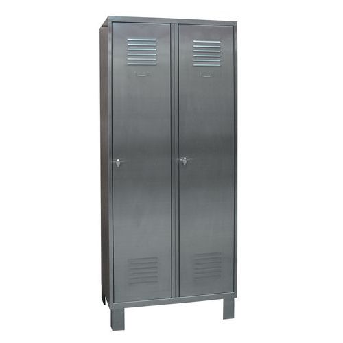 Cacifo em inox com 1 a 3 colunas - Indústrias sujas - Com pés