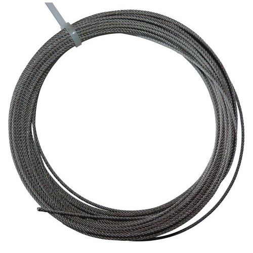 Cabo em aço galvanizado com desenrolador - 25 m