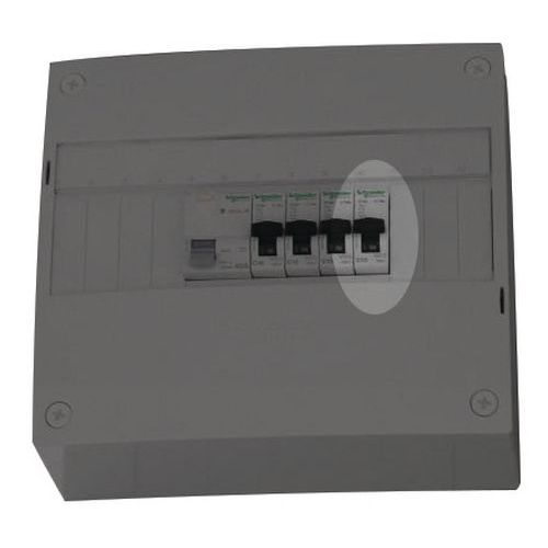 Equipamento elétrico e outros acessórios para cabinas de oficina paletizáveis
