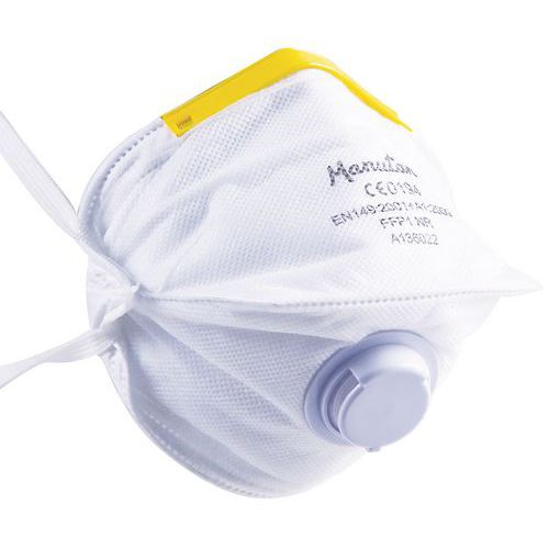 Semimáscara respiratória dobrável de utilização única FFP1 - Manutan Semimáscara respiratória dobrável de utilização única FFP1 - Manutan