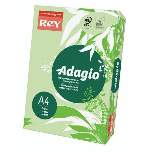 Resma de 200 folhas Adagio – Várias cores – 80 g Resma de 200 folhas Adagio – Várias cores – 80 g