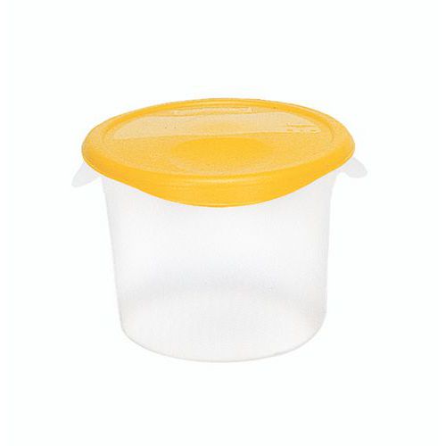 Caixa de armazenamento redonda transparente de 7,5 L – Rubbermaid