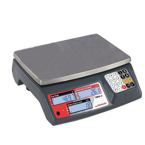 Balança de contagem 9860 - Capacidade de 3 a 30 kg - B3C