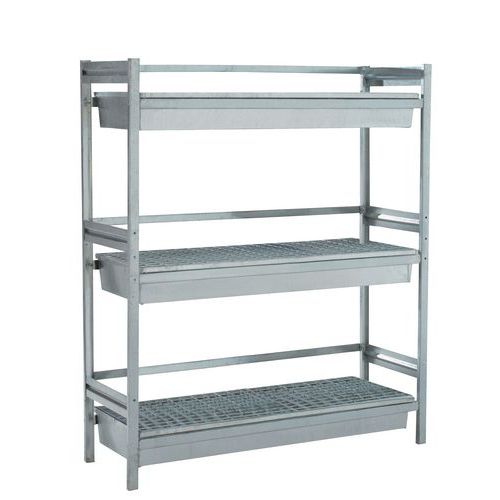 Estante de retenção galvanizada – MDM Estante de retenção galvanizada – MDM