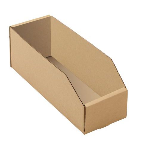 Caixas de bico em cartão kraft castanho – 300 mm de comprimento – 3,6 a 8,3 L Caixas de bico em cartão kraft castanho – 300 mm de comprimento – 3,6 a 8,3 L