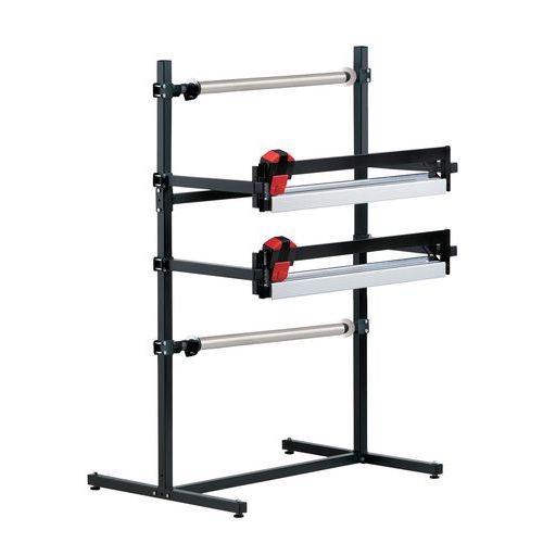 Desenrolador-cortador horizontal fixo - Rolo Ø 800 máx.