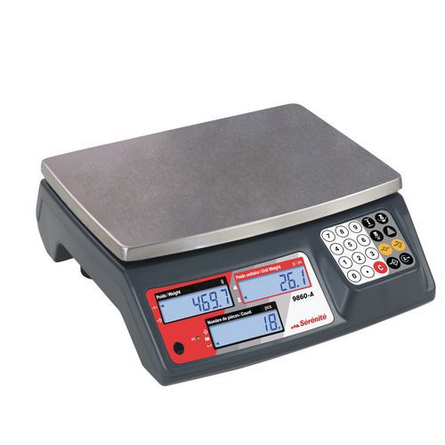 Balança de contagem 9860 - Capacidade de 3 a 30 kg - B3C
