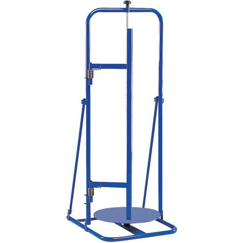 Desenrolador-cortador vertical fixo - Rolo Ø 400 máx.