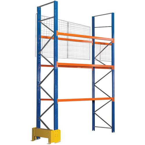 Estante de paletes Easy-Rack – acabamento em epóxi – Manorga