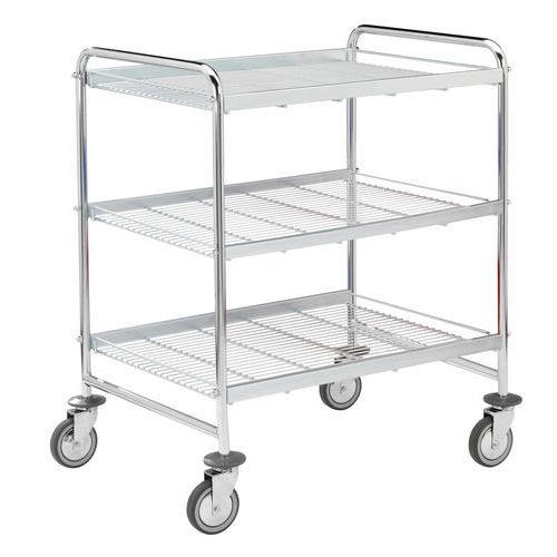 Carro com tampo gradeado – Capacidade de 150 kg