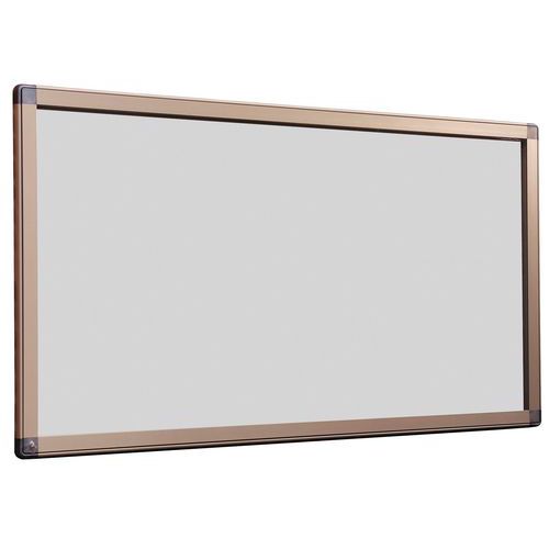 Vitrina de exterior com porta de elevação Grande Antares de estilo italiano – fundo em alumínio