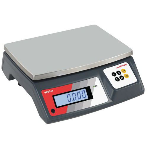 Balança compacta autónoma de alta precisão 9260 – Capacidade de 3 kg a 30 kg – B3C
