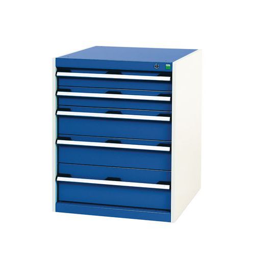 Armário de oficina com gavetas Bott SL-66 - 80 cm de altura Armário de oficina com gavetas Bott SL-66 - 80 cm de altura