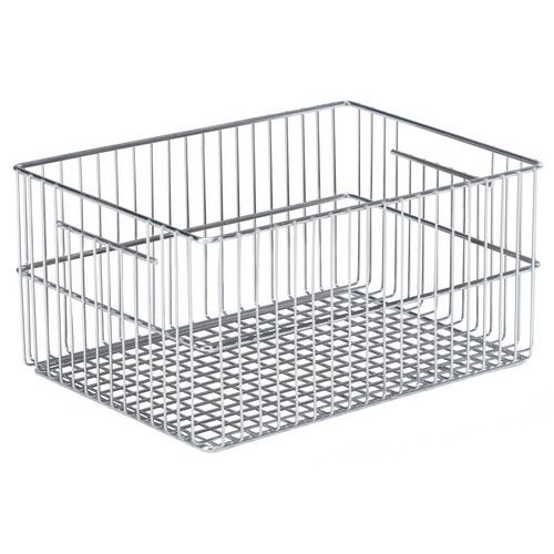 Caixa empilhável em fio de aço – 400 mm de comprimento – 20 L – Sameto Technifil