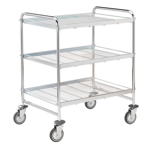Carro com tampo gradeado – Capacidade de 150 kg