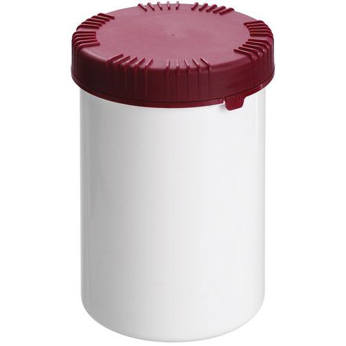 Recipiente plástico com tampa de rosca Packo