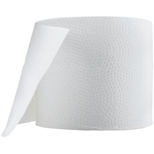 Rolo de papel higiénico compacto – 500 folhas - Manutan Expert