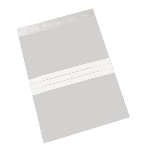 Saquetas zip – Fitas brancas de 50 µm - Manutan Expert