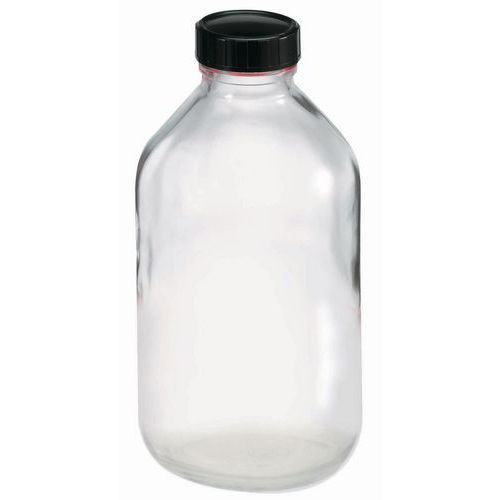 Frasco de vidro com tampa inviolável – 125 a 1000 ml