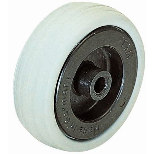 Roda - Capacidade de 40 a 110 kg - Cubo liso