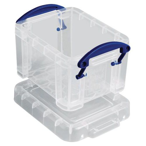Caixa de arrumação – 90 mm de comprimento – 0,07 a 0,14 L – modelo translúcido – conjunto de 5 Caixa de arrumação – 90 mm de comprimento – 0,07 a 0,14 L – modelo translúcido – conjunto de 5