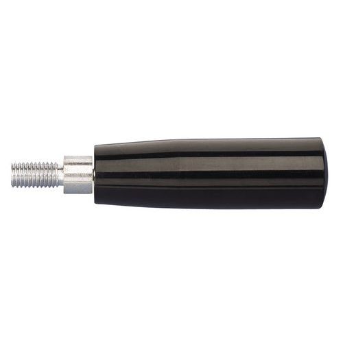 Pega rotativa em baquelite, cor preto