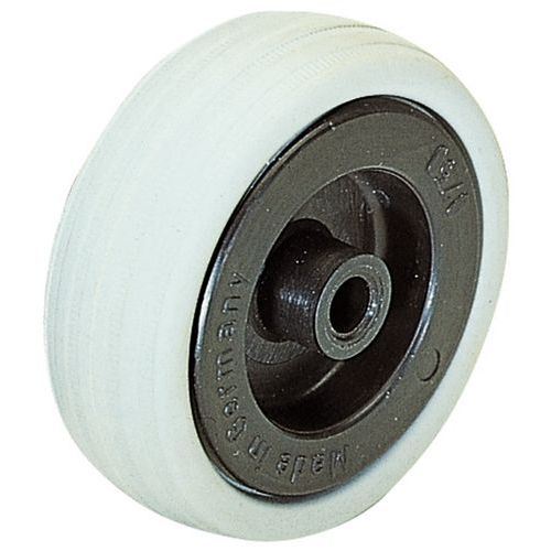 Roda - Capacidade de 40 a 110 kg - Cubo liso