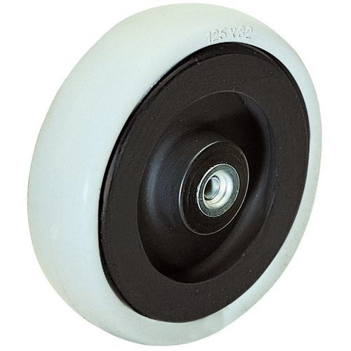 Roda - Capacidade de 40 a 110 kg - Cubo liso