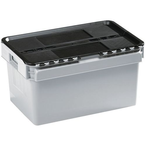 Caixa padrão com tampa integrada – 400 mm de comprimento – 45 a 60 L Caixa padrão com tampa integrada – 400 mm de comprimento – 45 a 60 L