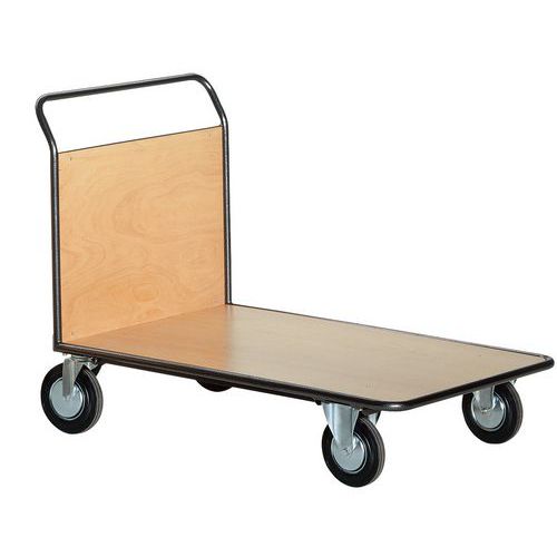 Carro de aço – 1 espaldar de painel fixo – capacidade de carga: 200 kg a 500 kg