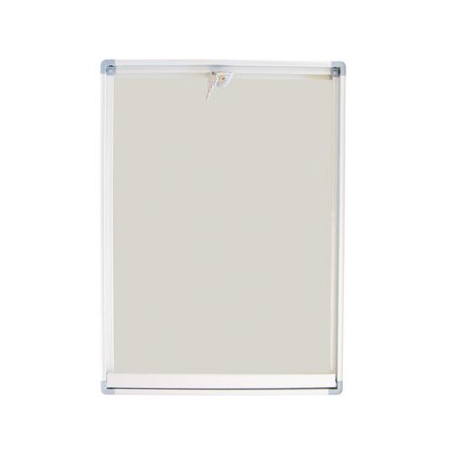 Vitrina de interior Phoenix – Fundo em alumínio – Porta em plexiglas