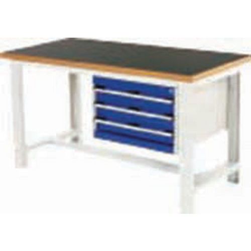 Bancada Cubio com 3 gavetas - Largura 150 cm - Arphenol