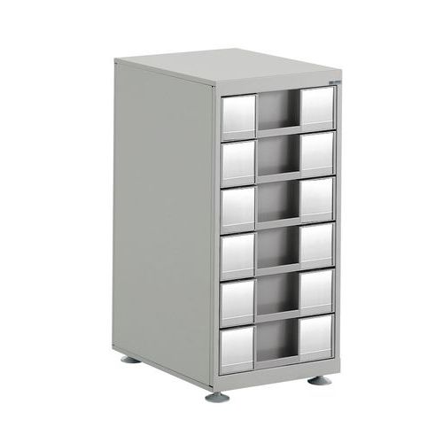 Módulo simples – 60 cm de altura – 6 gavetas