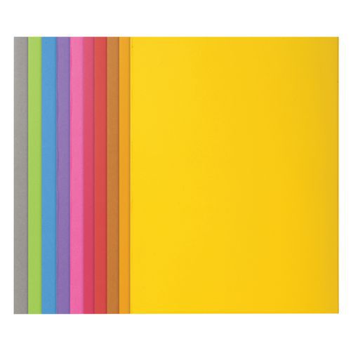 Bolsas interiores de cores vivas Rocks 220 – Cartão de 210 g – Formato de 24 x 32 cm – Pacote de 100 – Exacomp