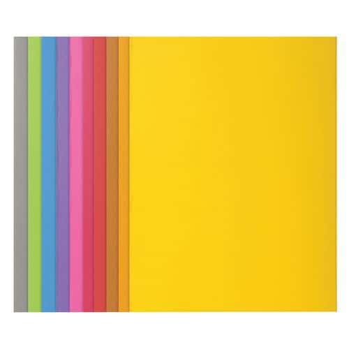 Bolsas interiores de cores vivas Rocks 220 – Cartão de 210 g – Formato de 24 x 32 cm – Pacote de 100 – Exacomp