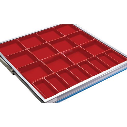 Compartimentos de plástico para gavetas LISTA - Largura 71 cm