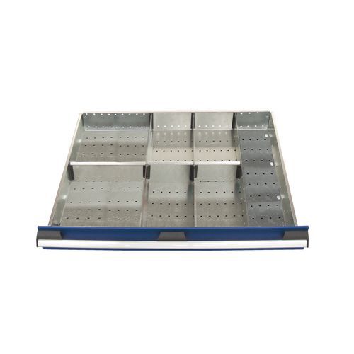 Lote de divisórias para armário com gavetas Bott SL-66 - Altura 5 cm