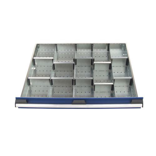 Lote de divisórias para armário com gavetas Bott SL-66 - Altura 5 cm