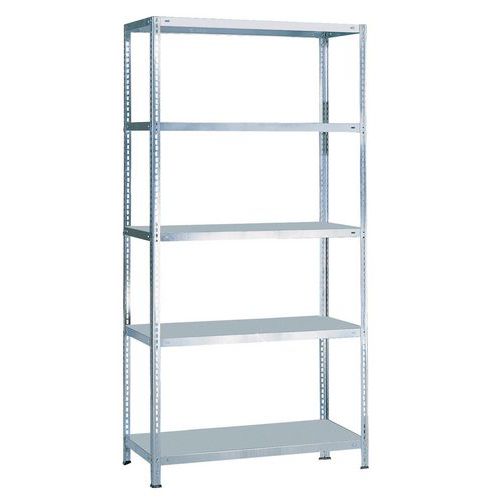 Estante em chapa integral Quick-Fix Plus – 2000 mm de altura – 1000 mm de largura - Schulte