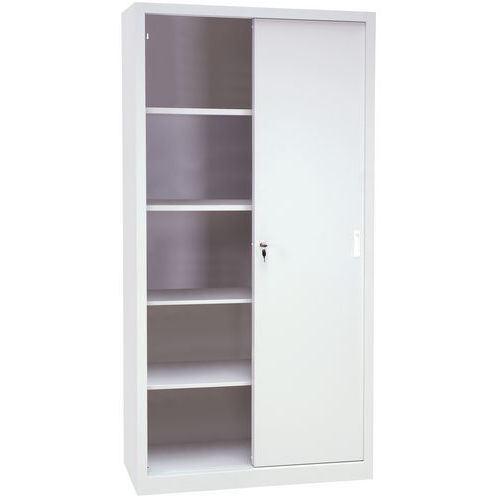 Armários altos com portas corrediças CH - Largura 150 cm - Manutan Expert Armários altos com portas corrediças CH - Largura 150 cm - Manutan Expert