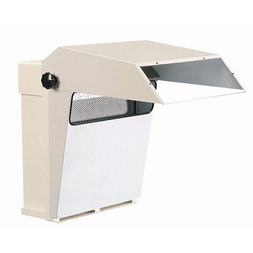 Exaustor portátil com viseira