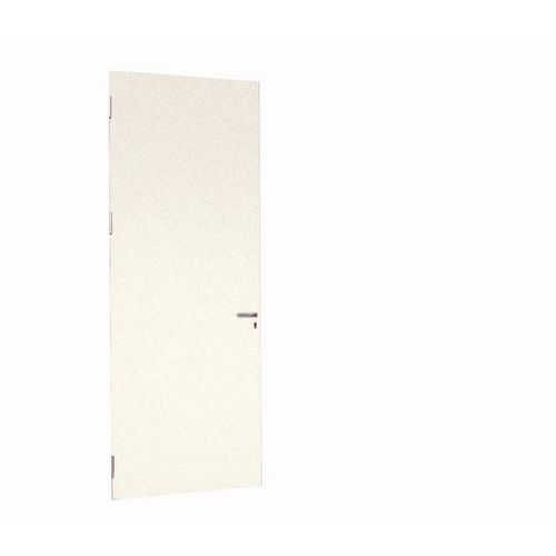 Porta rebatível para divisórias de oficina em melamina - Parede integral - Altura 2.51 m