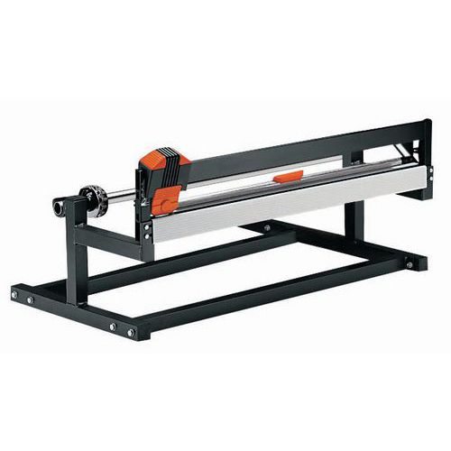 Desenrolador-cortador horizontal de mesa - Rolo Ø 500 máx. Desenrolador-cortador horizontal de mesa - Rolo Ø 500 máx.