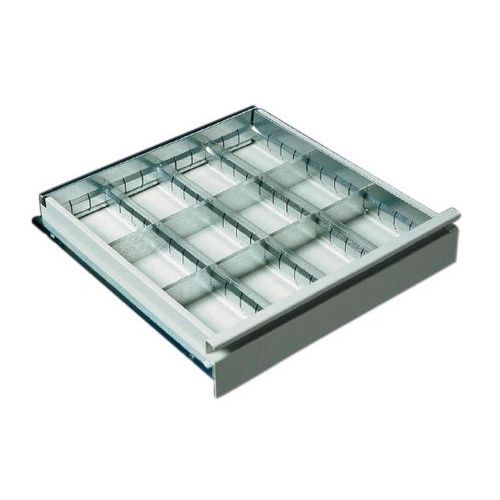 Kit de compartimentos para gaveta – aço – 12 compartimentos