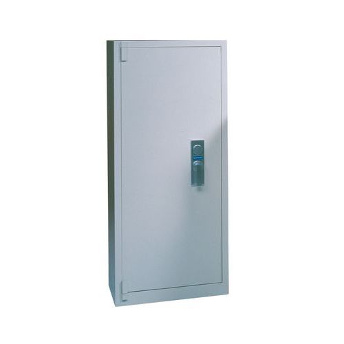 Armário para arquivos resistente ao fogo - Largura: 67 cm - Altura: 157 cm