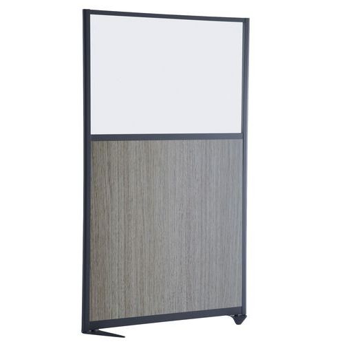 Divisória de separação moderna - Painel semiquadro magnético - Altura 170 cm