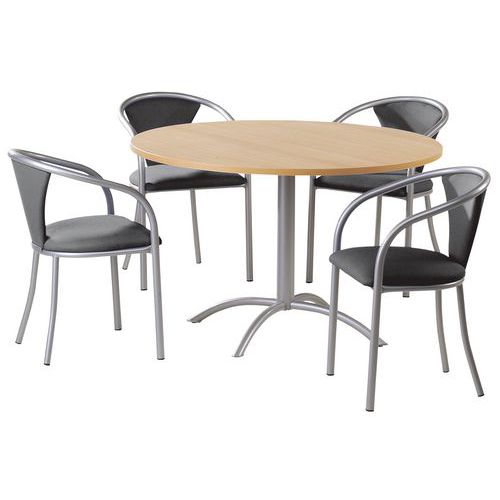 Conjunto de conferência Laser - Mesa faia
