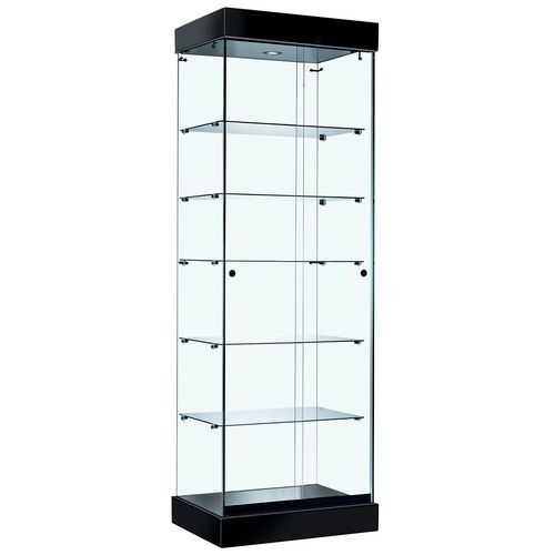 Vitrina ASF com iluminação LED – Preto Vitrina ASF com iluminação LED – Preto