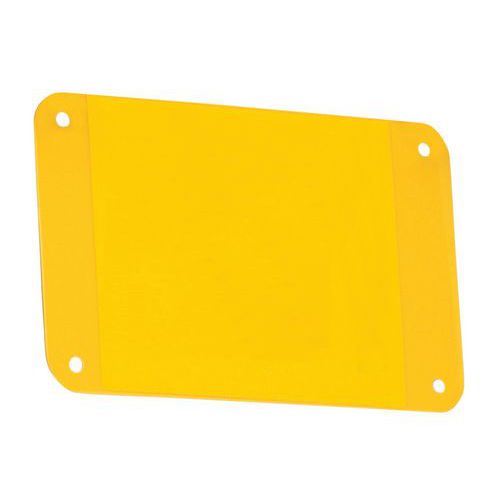 Placa sinalética em plástico Novap
